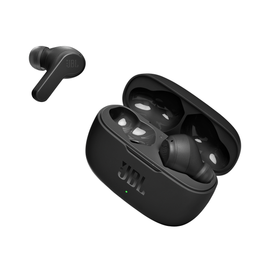 JBL Wave 200TWS - Black - True Wireless Earbuds - Detailshot 6